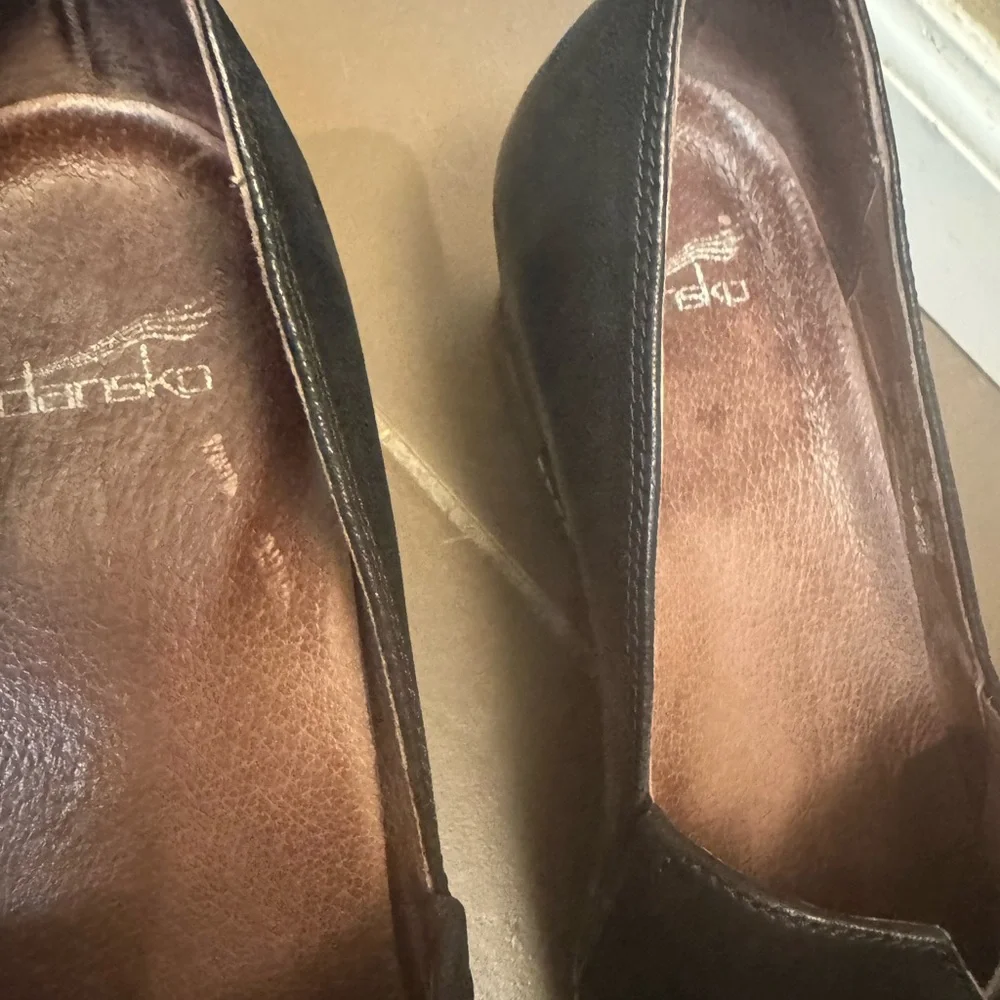 Dansko Liliana Genuine Leather Wedges, EUC - Picture 12 of 15